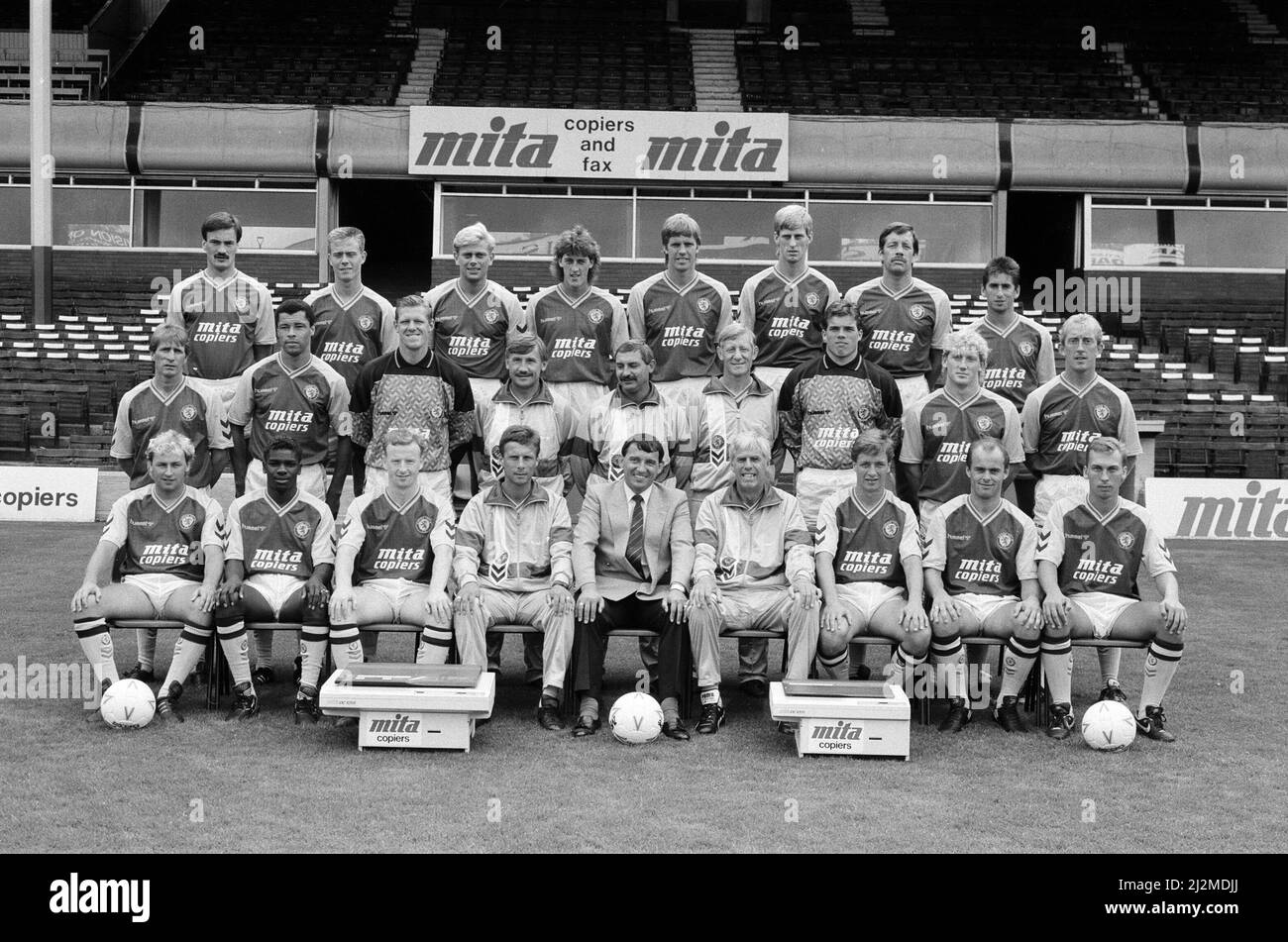 Aston Villa Football Club, 27th July 1989 Stock Photo Alamy