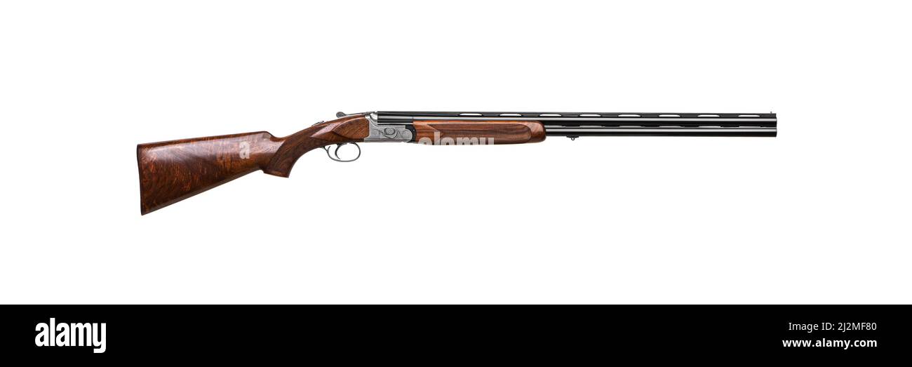 Double Barrel Hunting Rifle