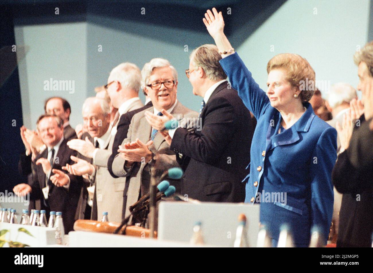 The Conservative Party Conference, Bournemouth. Prime Minister Margaret