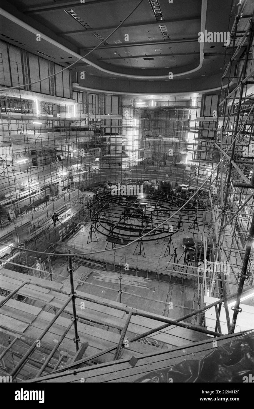 Symphony Hall, The ICC, Birmingham, 6th March 1990. Under Construction
