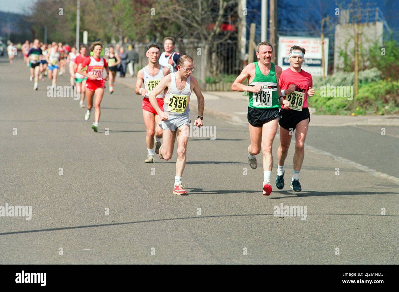 Reading half marathon. 6th April 1991 Stock Photo Alamy