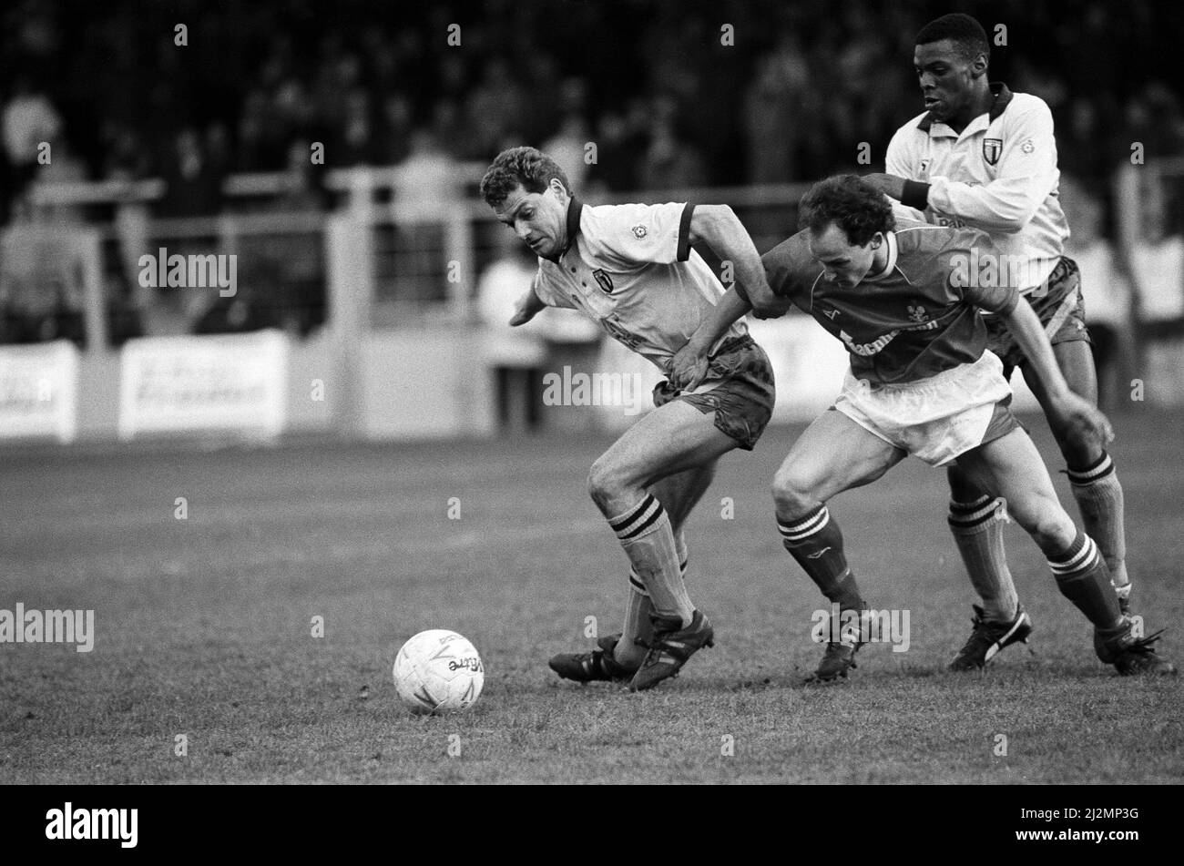 Reading v Bury, final score 1-0 to Reading. League Division Three. Elm Park. 20th April 1991. Stock Photo