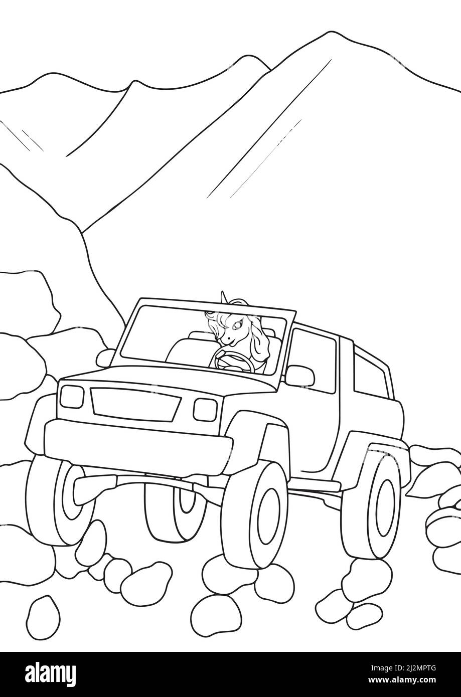 40 Collections Cute Jeep Coloring Pages  Latest Free