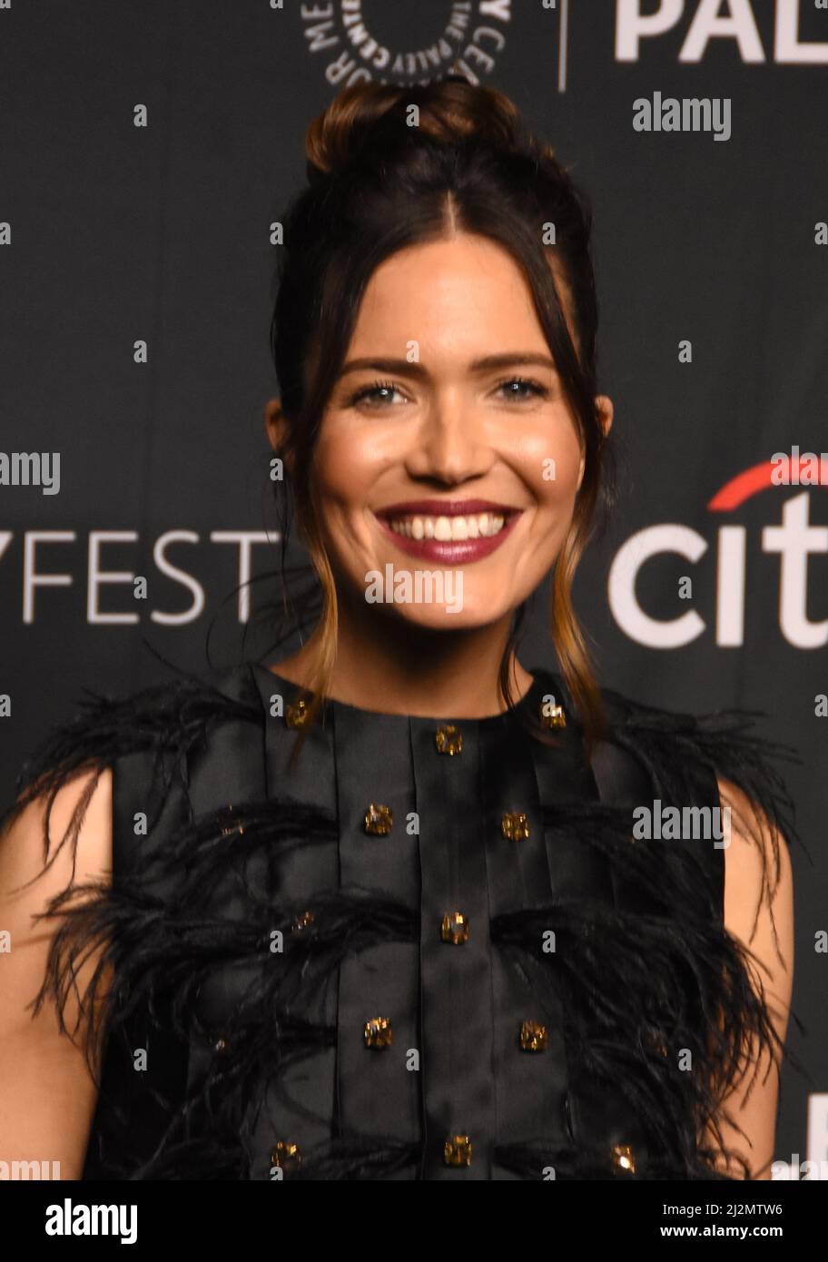Hollywood, California, USA 2nd April 2022 Actress Mandy Moore attends ...