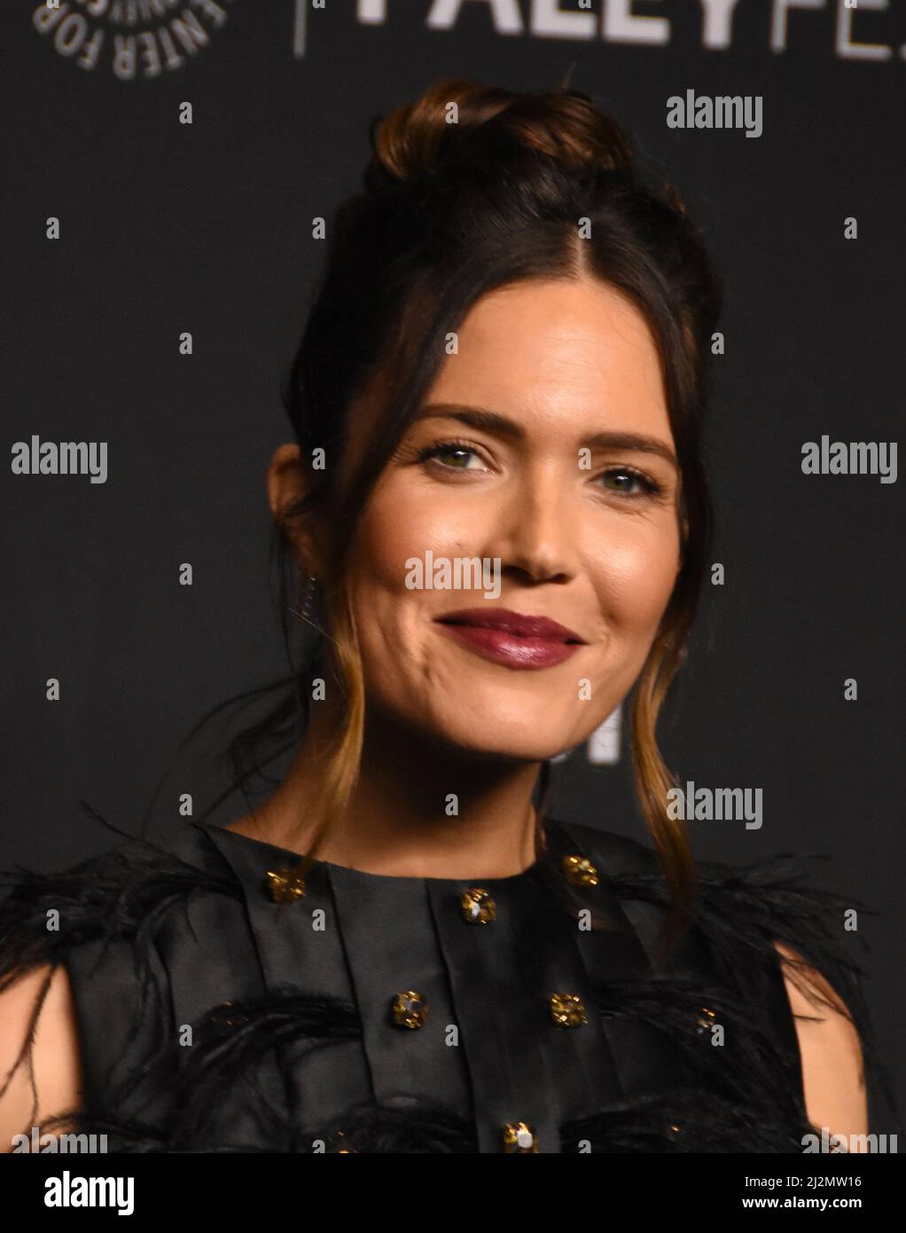 Hollywood, California, USA 2nd April 2022 Actress Mandy Moore attends ...