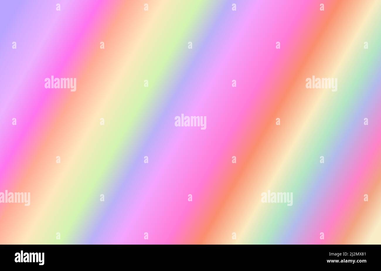 Rainbow Background Wallpaper Vector Illustration Stock Vector
