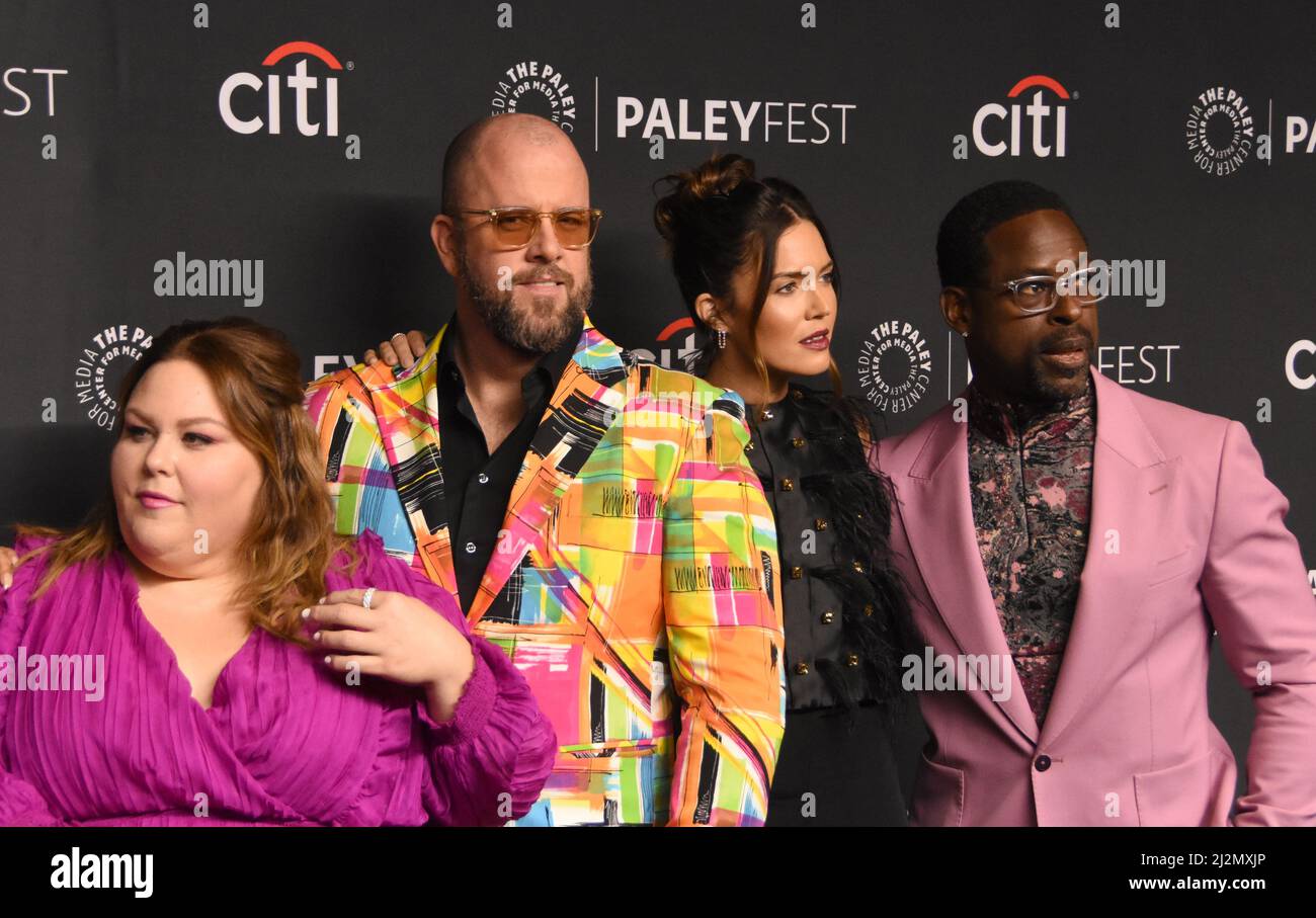 Hollywood, California, USA 2nd April 2022 (L-R) Actress Chrissy Metz ...