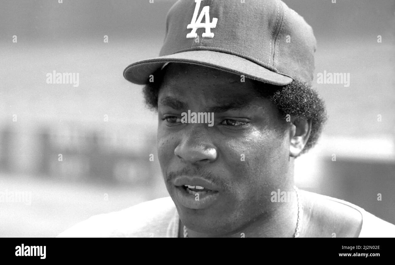Dusty Baker Dusty Baker at a pre-season workout at Dodger Stadium in