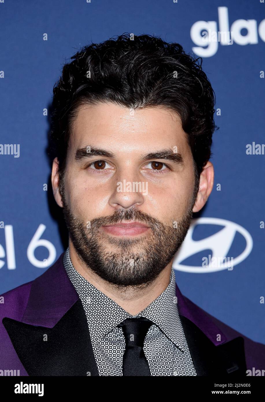 Steven Krueger at the 33rd Annual GLAAD Media Awards held at the