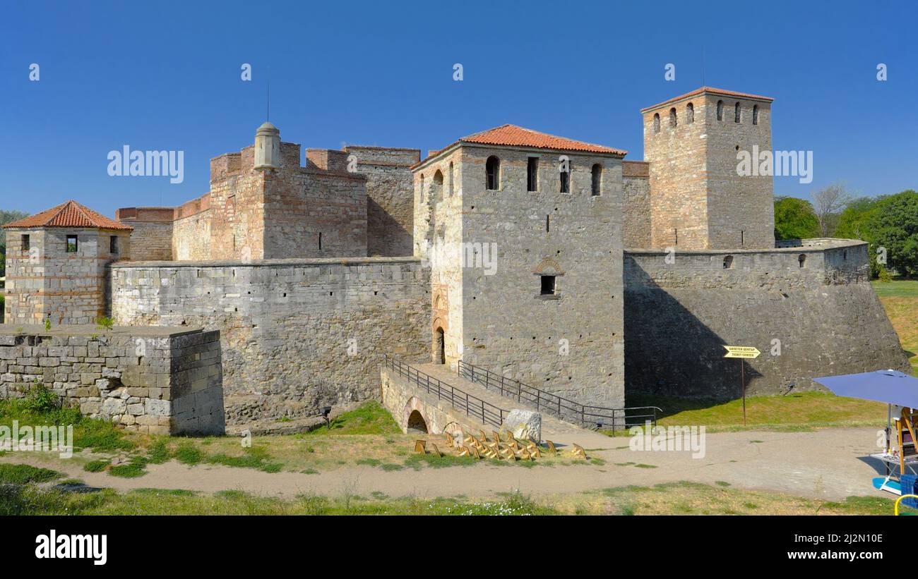 Baba Vida medieval fortress in Vidin, Bulgaria Stock Photo