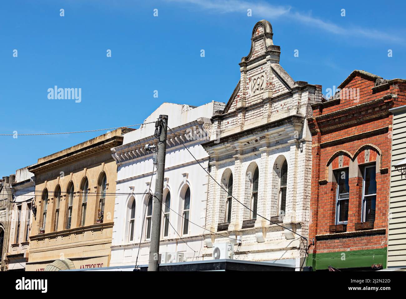 Ballarat Australia / Ballarat’s Main Road architecture Stock Photo Alamy