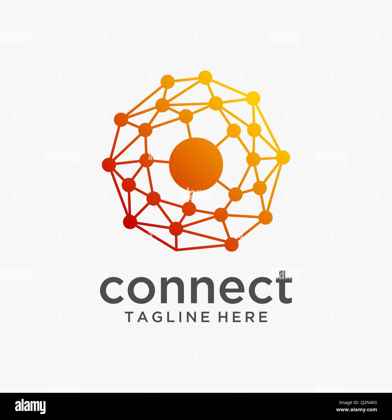 Global tech connect logo design Stock Vector Image & Art Alamy