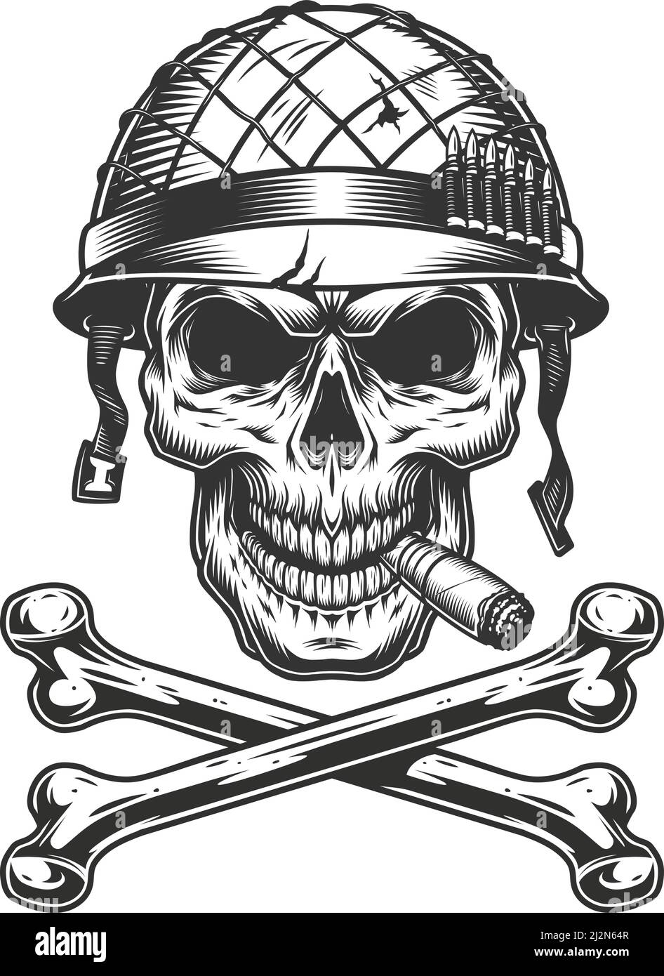 vintage 40s〜50s army skull ワッペン ベトナム戦争希少
