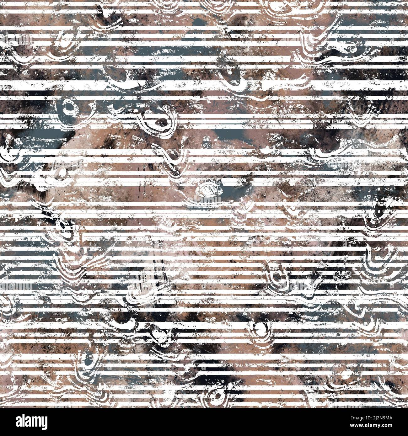 Seamless neutral and white grungy classic abstract surface pattern ...