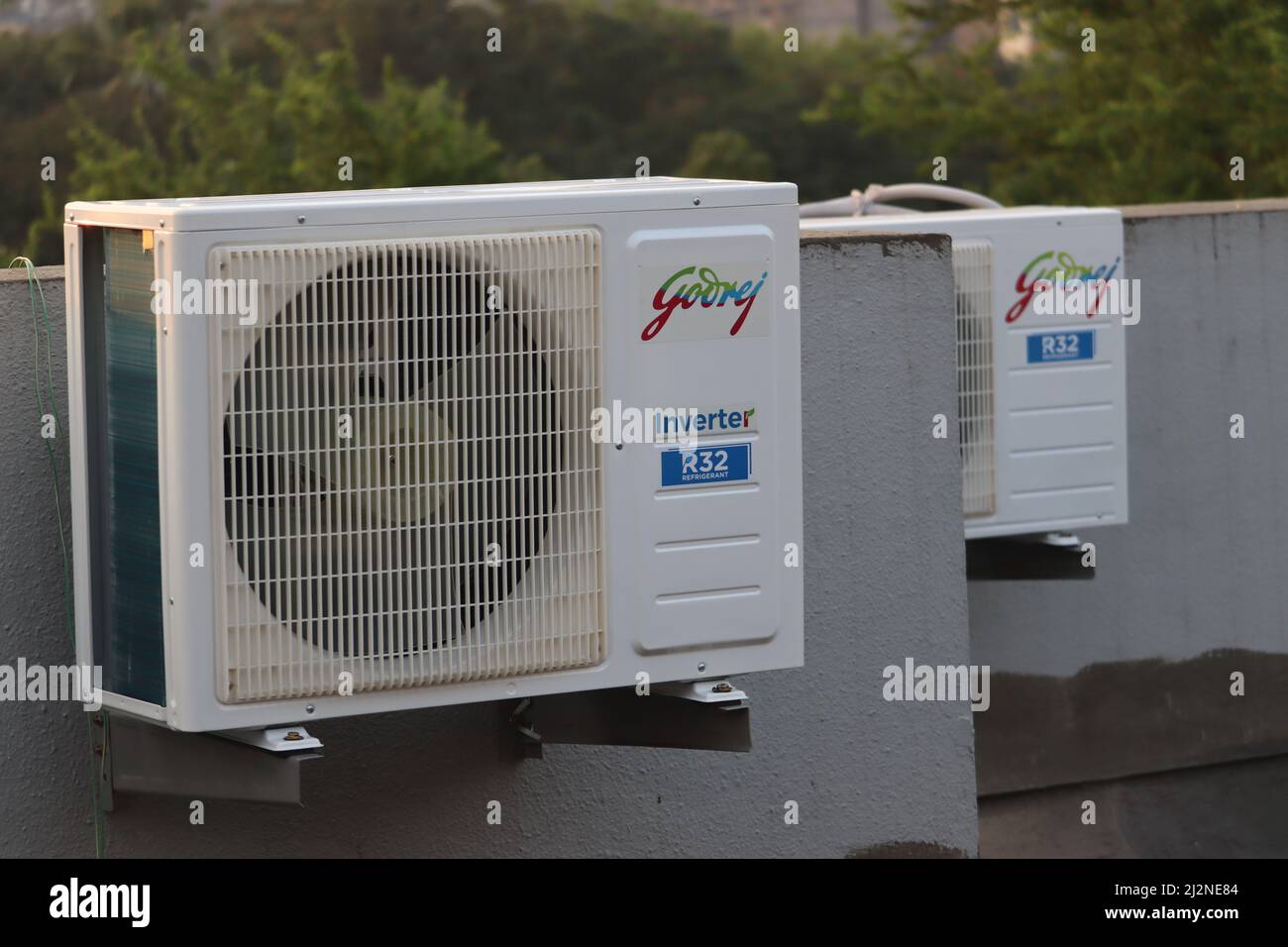 Mumbai, Maharashtra, India, March 16 2022 Air conditions are in demand