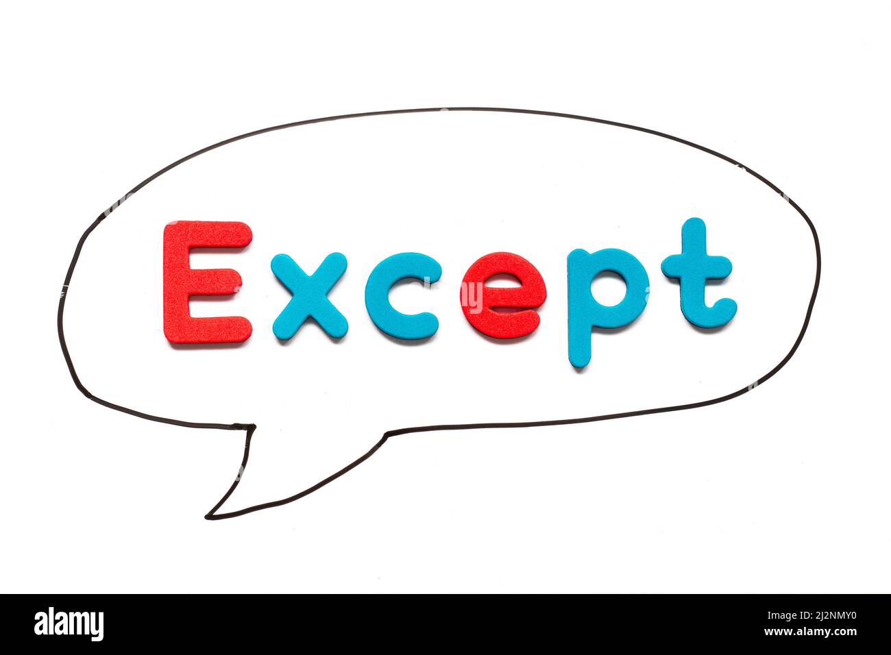 Except Word