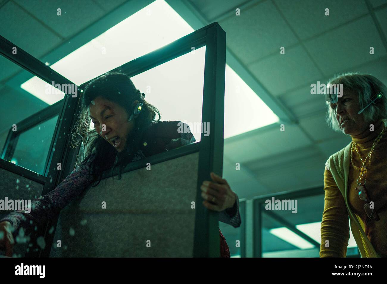 JAMIE LEE CURTIS and MICHELLE YEOH in EVERYTHING EVERYWHERE ALL AT ONCE