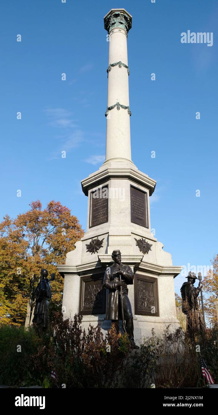 Brooklyn, NY, 07 November 2018, Civil War Soldiers' Monument, erected