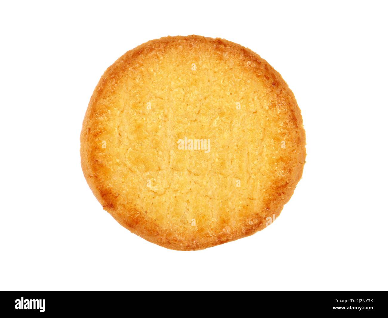 Butter crisp biscuits isolated on white Stock Photo Alamy