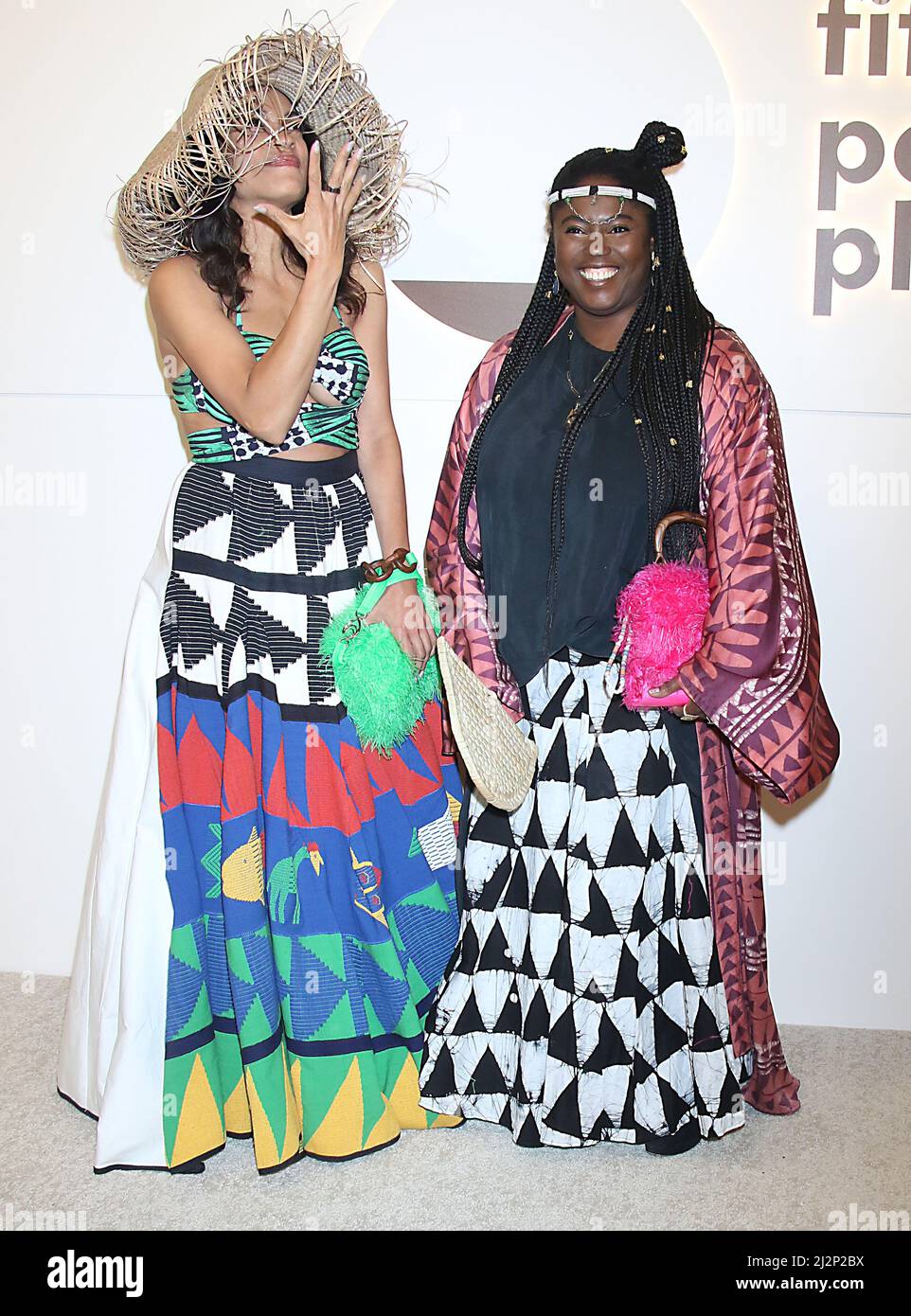 New York, NY, USA. 02nd Apr, 2022. Rosario Dawson, Abrima Erwiah, at