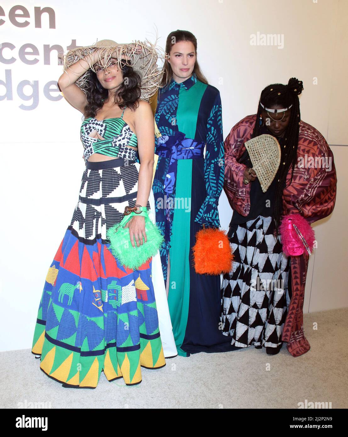 New York, NY, USA. 02nd Apr, 2022. Rosario Dawson, Cameron Russell