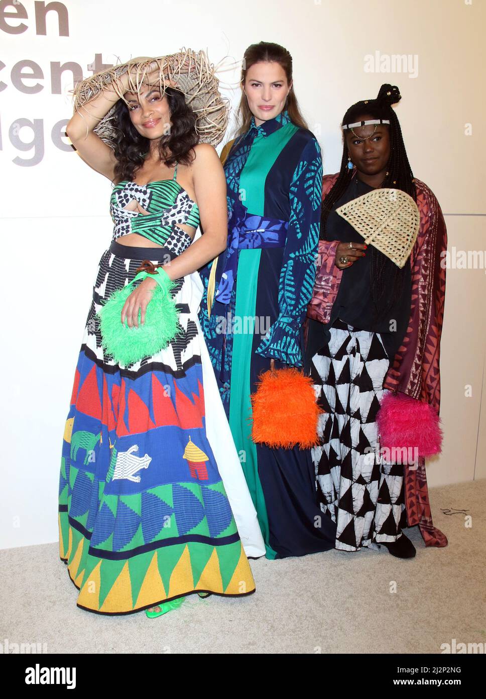 New York, NY, USA. 02nd Apr, 2022. Rosario Dawson, Cameron Russell