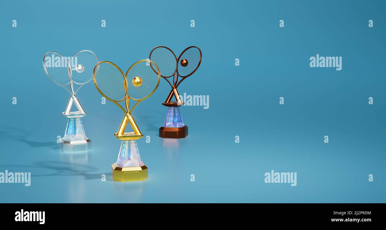 Tennis trophies no people hires stock photography and images Alamy