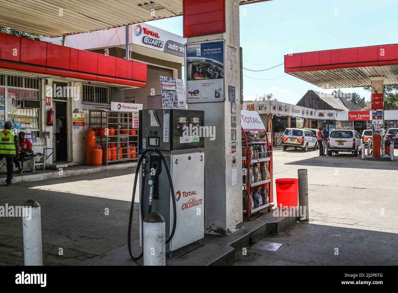 Total fuel station hires stock photography and images Alamy