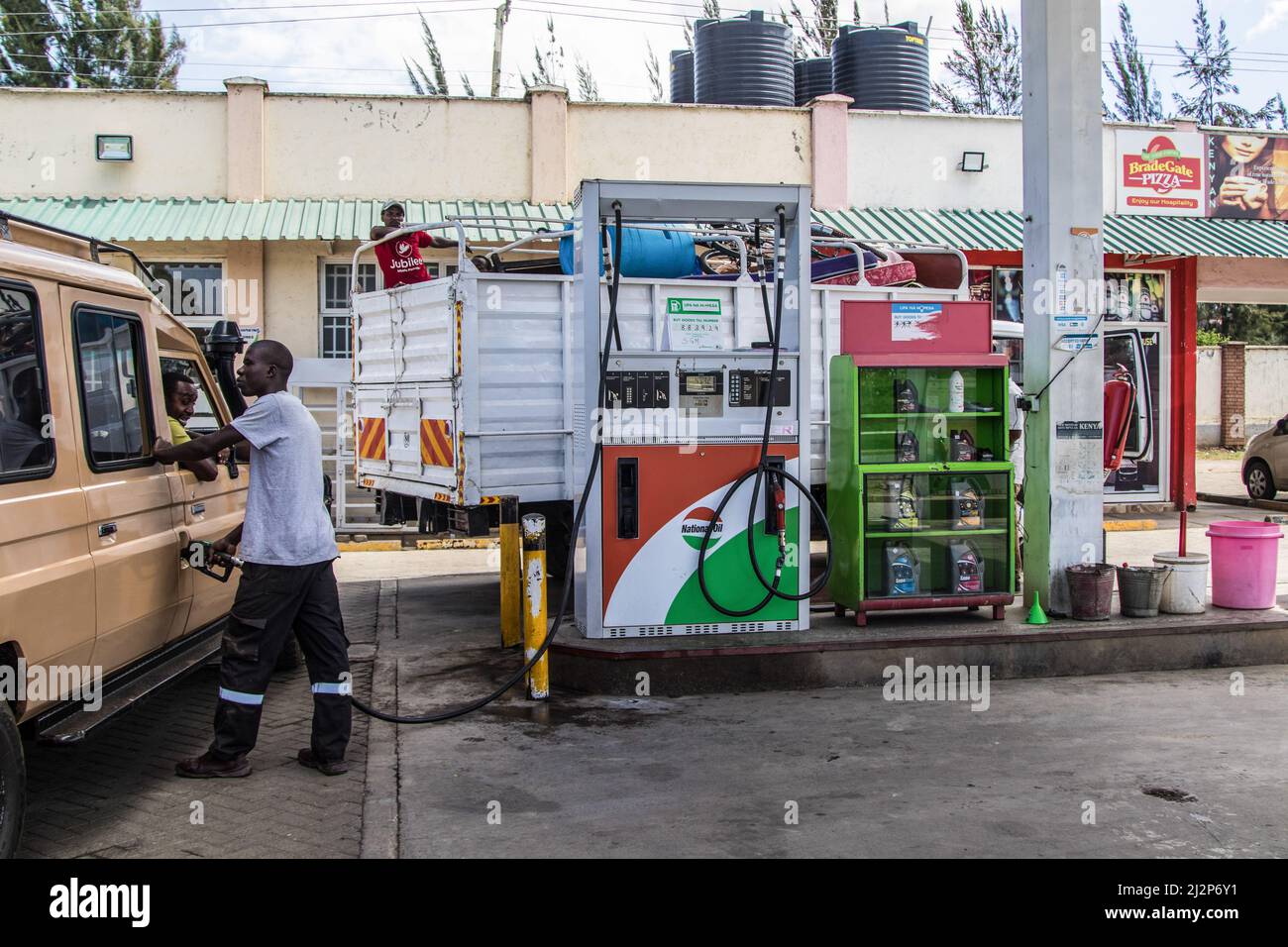 National oil corporation of kenya fuel station hires stock photography and images Alamy