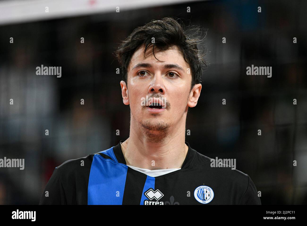Zeljko CORIC of Tours during the Men's French Cup, Final Volleyball