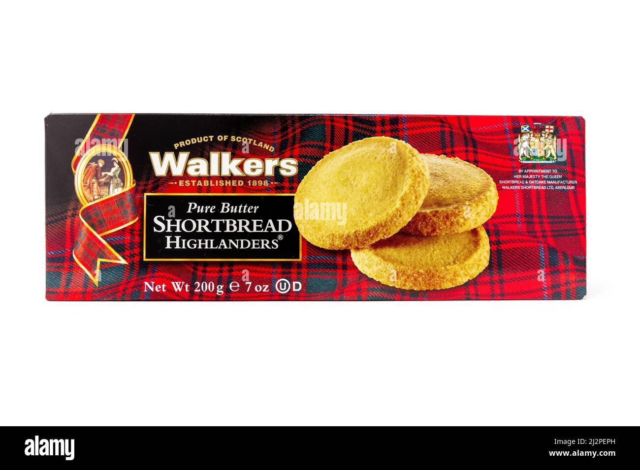 Walkers Shortbread Highlanders Stock Photo Alamy