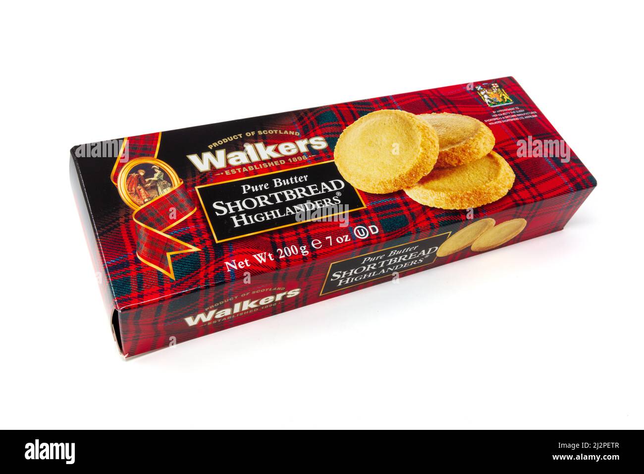 Walkers Shortbread Highlanders Stock Photo Alamy