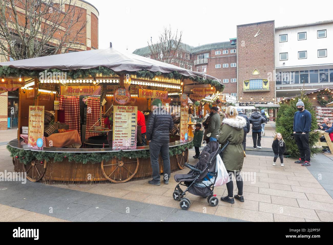 Broadgate, Coventry city centre Stock Photo