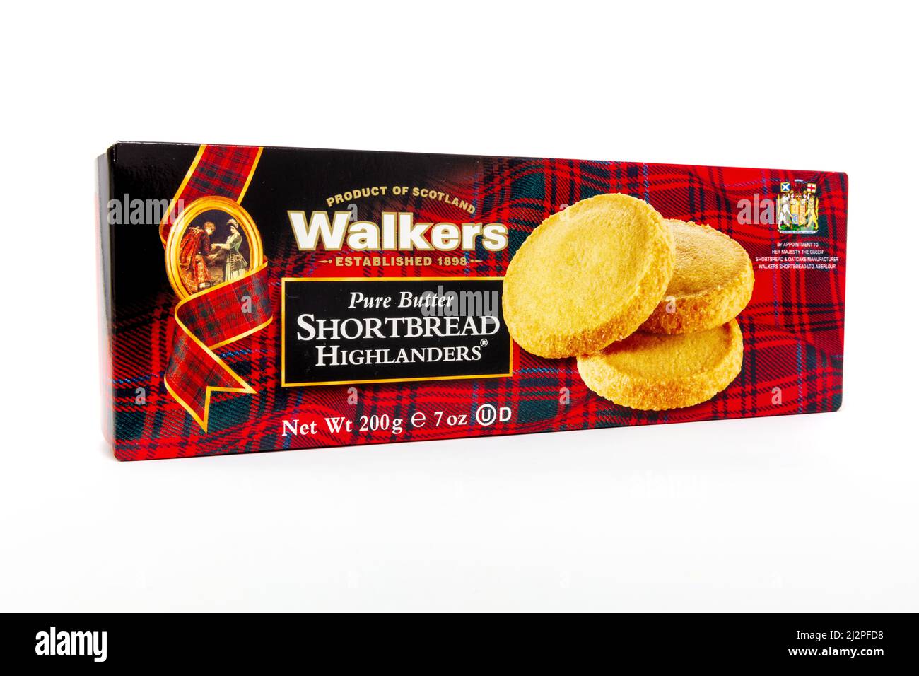 Walkers Shortbread Highlanders Stock Photo Alamy