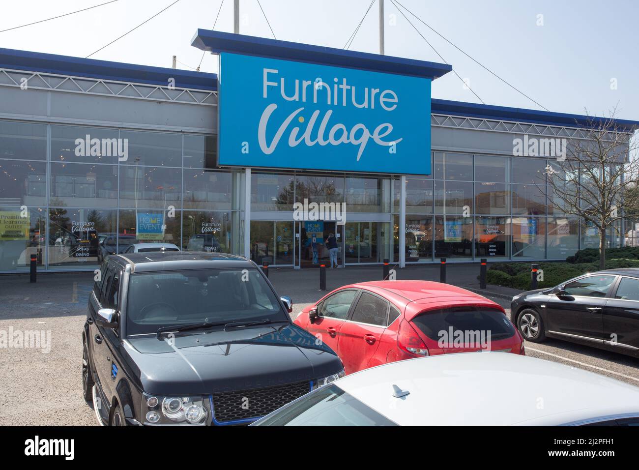 Furniture Village store, Gillingham Stock Photo Alamy