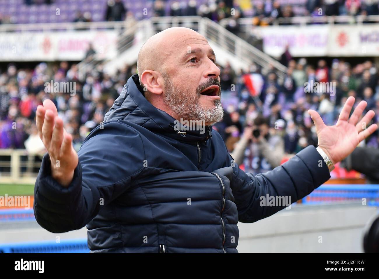 Florence, Italy. 03rd Apr, 2022. Riccardo Saponara (ACF Fiorentina) during ACF  Fiorentina vs Empoli FC, italian soccer Serie A match in Florence, Italy,  April 03 2022 Credit: Independent Photo Agency/Alamy Live News