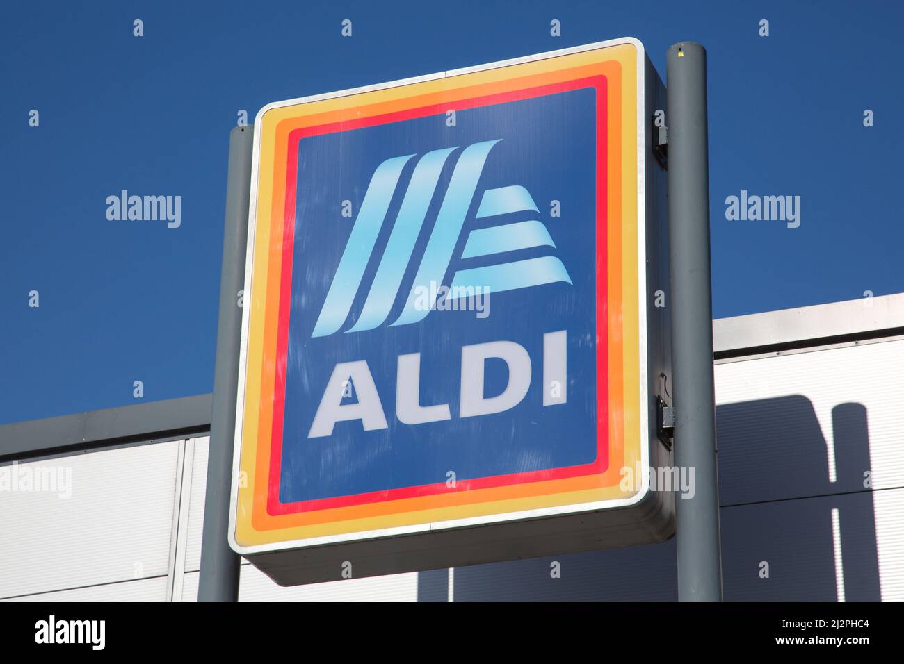 Aldi logo brand hires stock photography and images Alamy