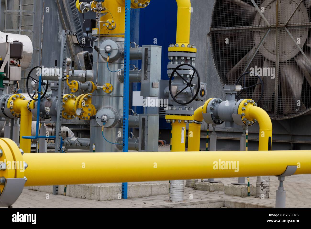 KoscianBronsko, Poland April 1, 2022 Polish Oil Mining and Gas