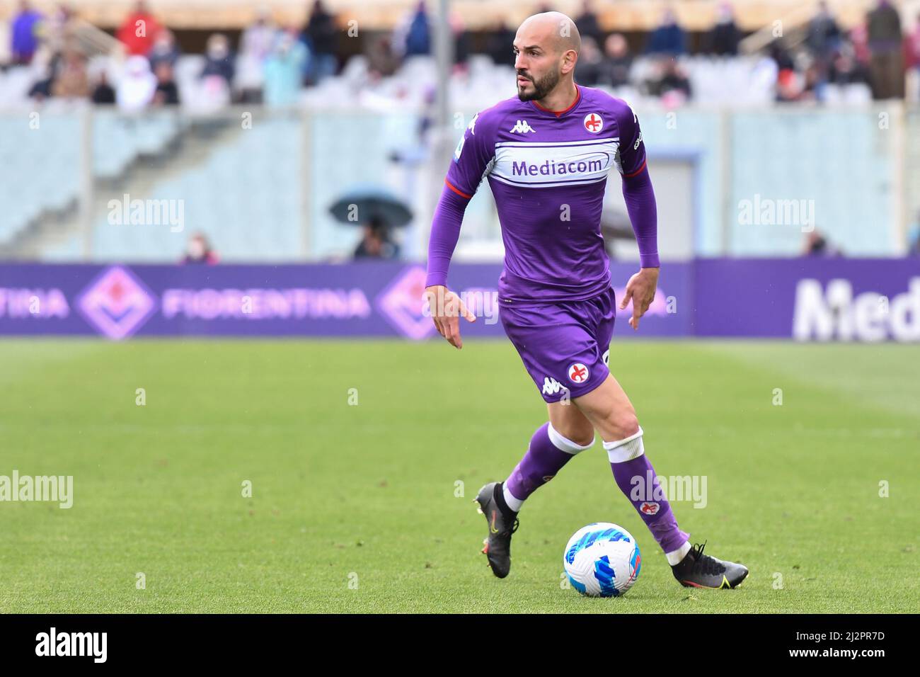 Florence, Italy. 03rd Apr, 2022. Riccardo Saponara (ACF Fiorentina) during ACF  Fiorentina vs Empoli FC, italian soccer Serie A match in Florence, Italy,  April 03 2022 Credit: Independent Photo Agency/Alamy Live News