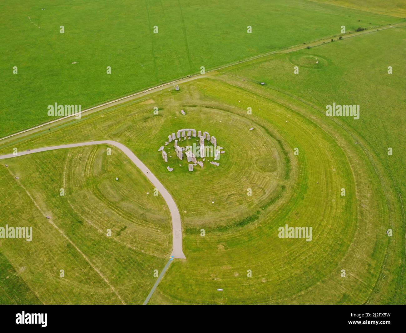 Aerial view stonehenge landscape hires stock photography and images