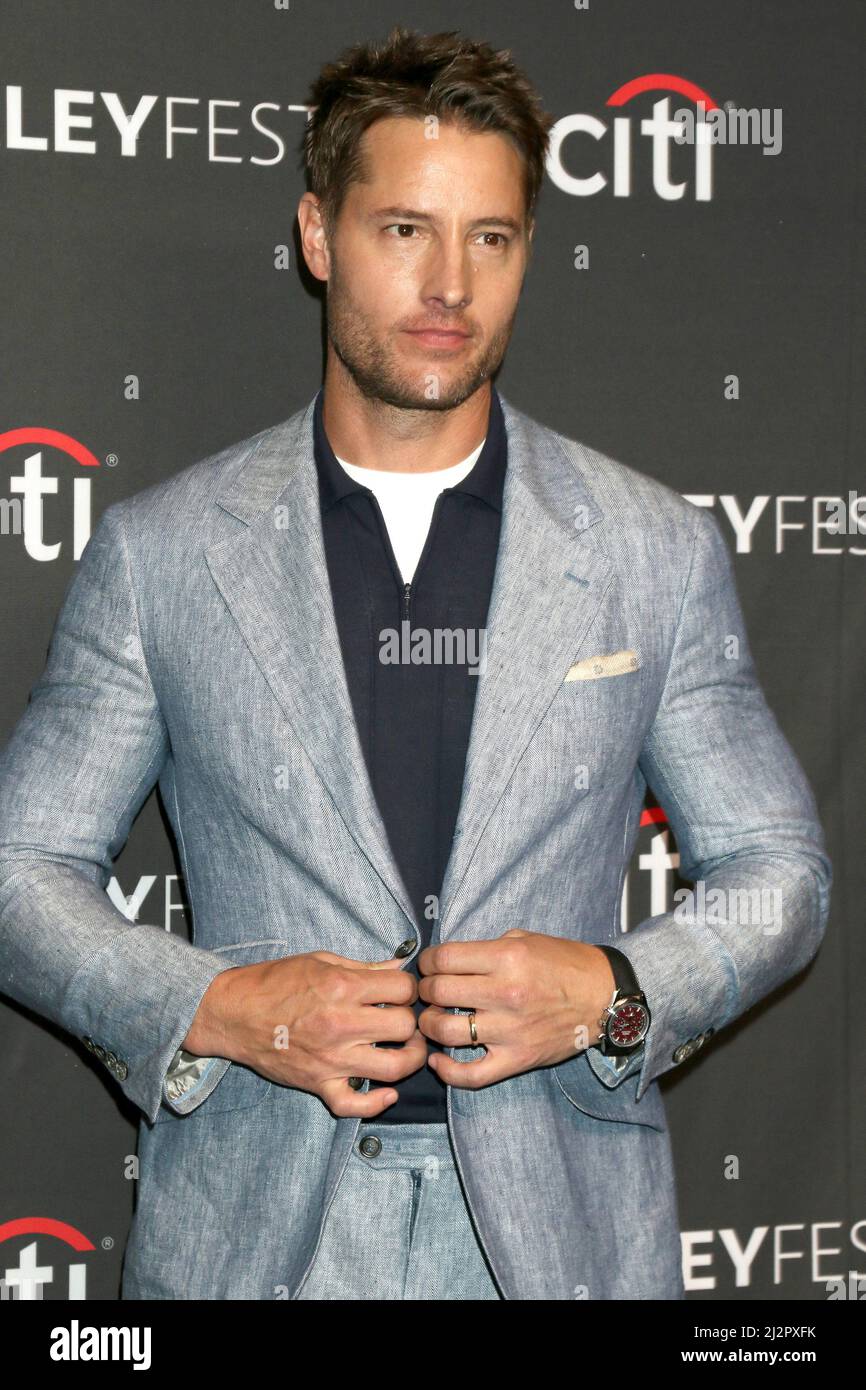 April 2, 2022, Los Angeles, CA, USA: LOS ANGELES - APR 2: Justin Hartley at  the PaleyFEST - This is Us at Dolby Theater on April 2, 2022 in Los  Angeles, CA (