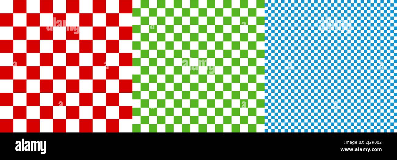 Squares, checks, checkered pattern. Mosaic tiles. Chequered, chessboard ...
