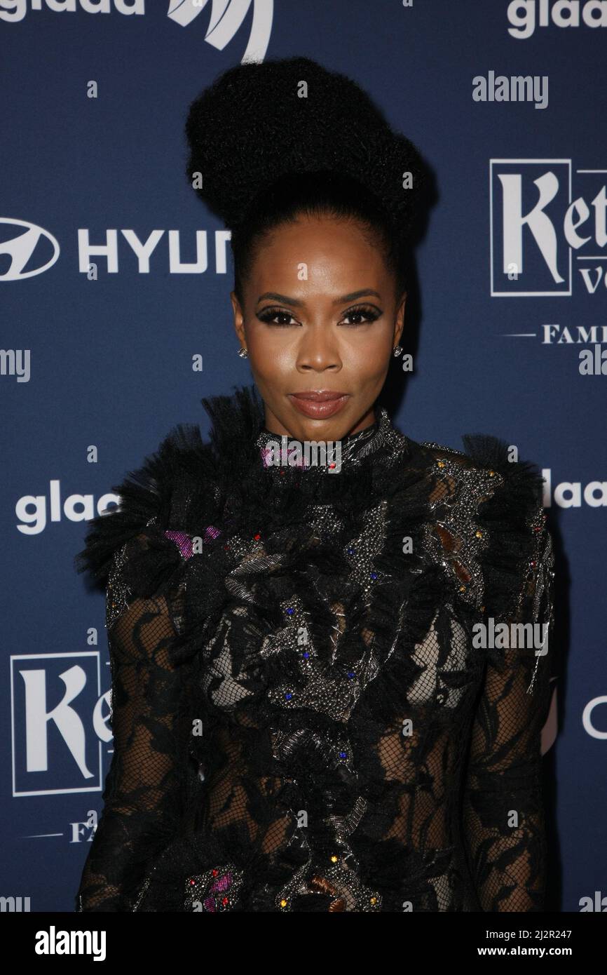 Beverly Hills, USA. 02nd Apr, 2022. Brandee Evans attends the 33rd