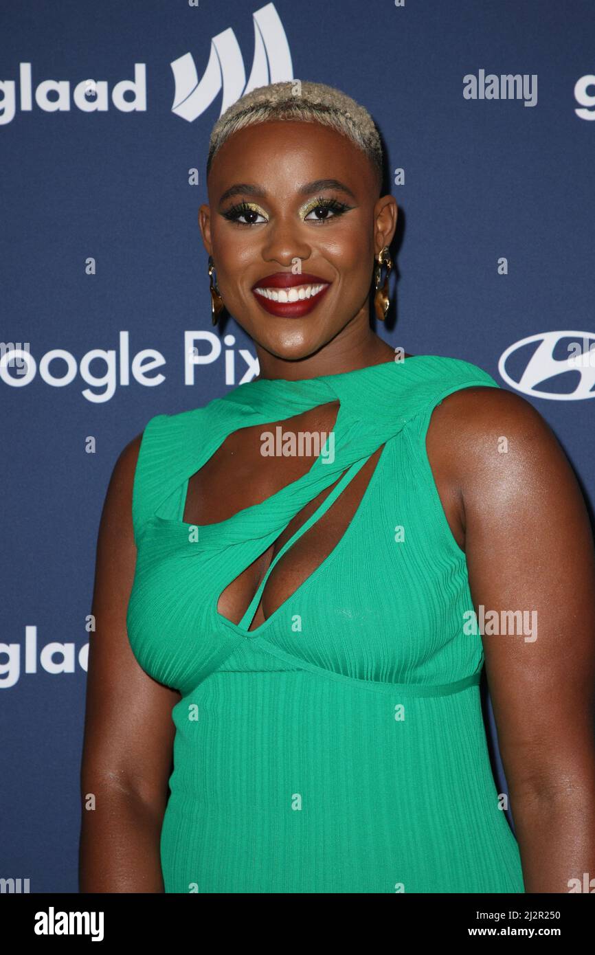 Beverly Hills, USA. 02nd Apr, 2022. Jerrie Johnson attends the 33rd Annual GLAAD Media Awards on April 02, 2022 in Beverly Hills, California. Photo: CraSH/imageSPACE Credit: Imagespace/Alamy Live News Stock Photo