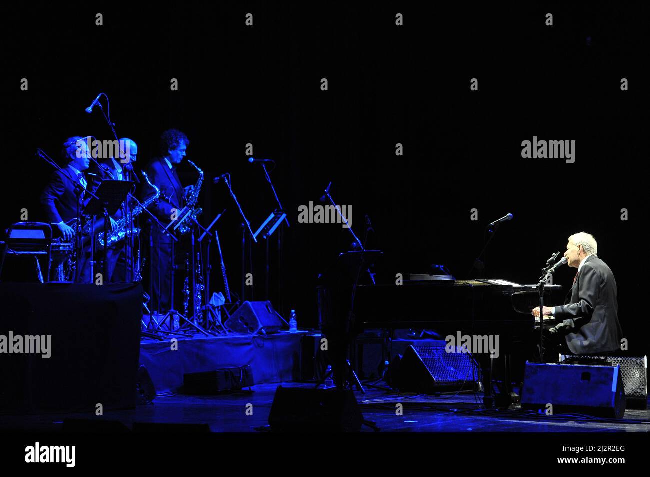 Paolo Conte in live concert Stock Photo - Alamy