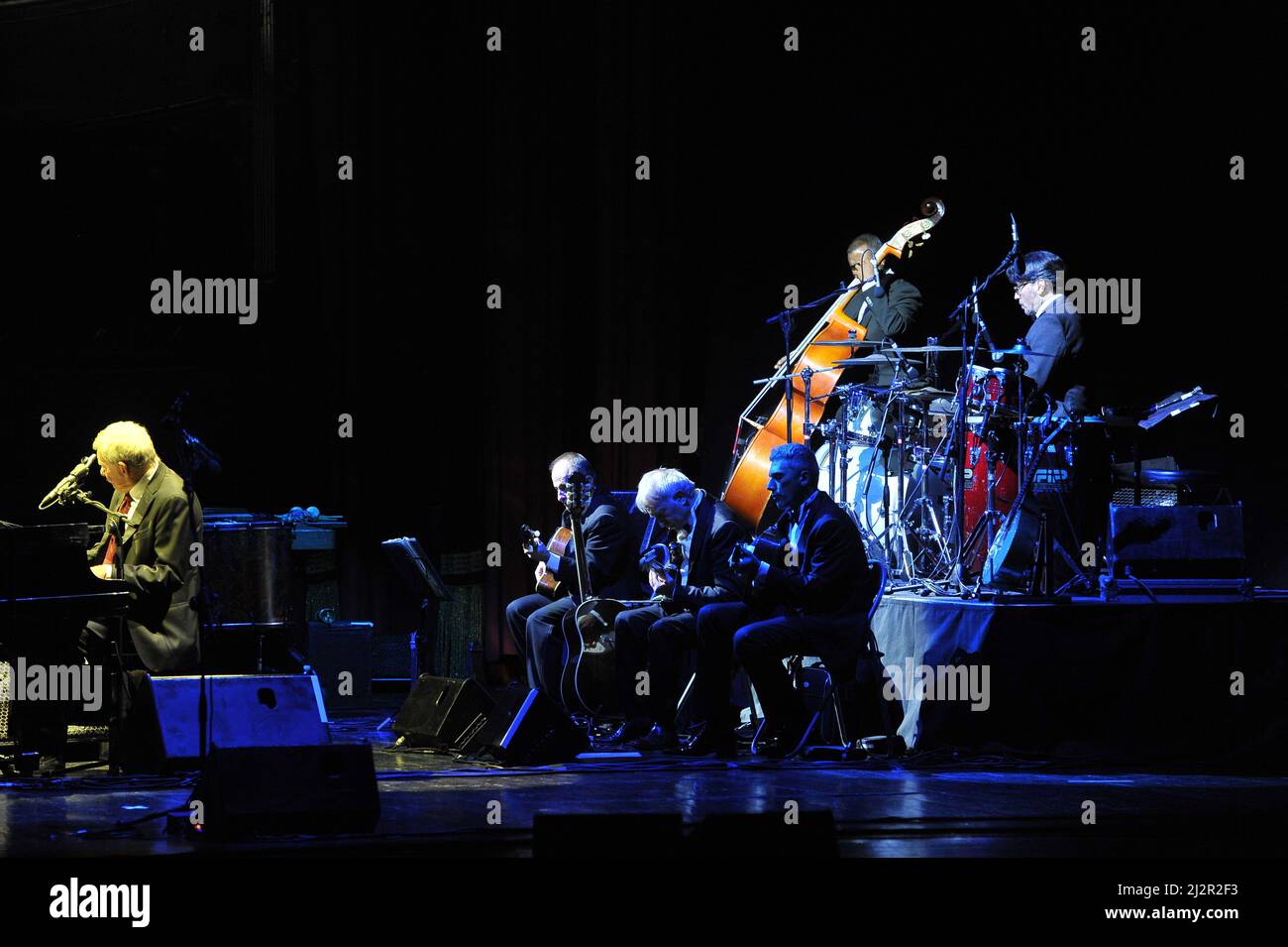 Paolo Conte in live concert Stock Photo - Alamy