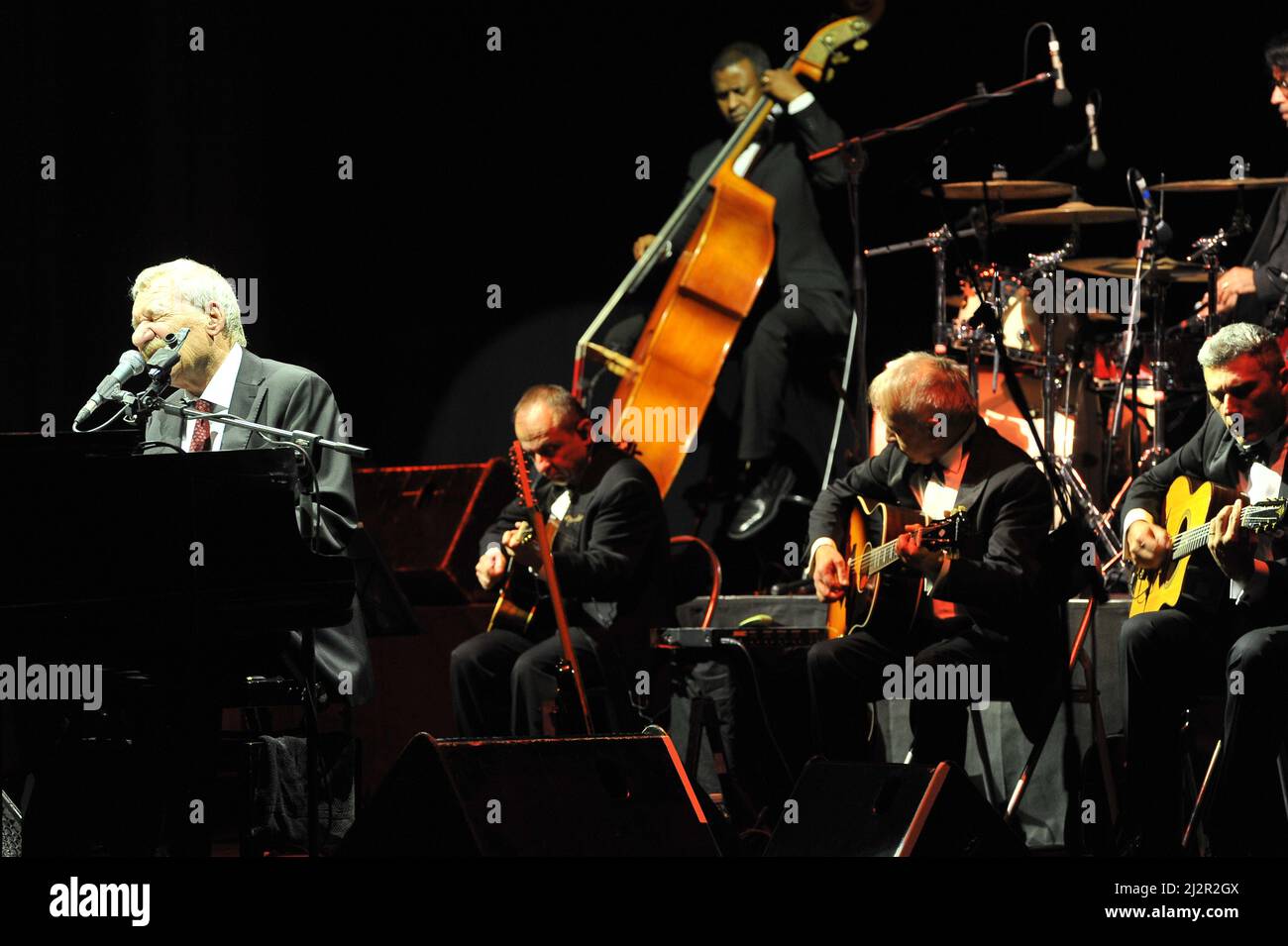 Paolo Conte in live concert Stock Photo - Alamy