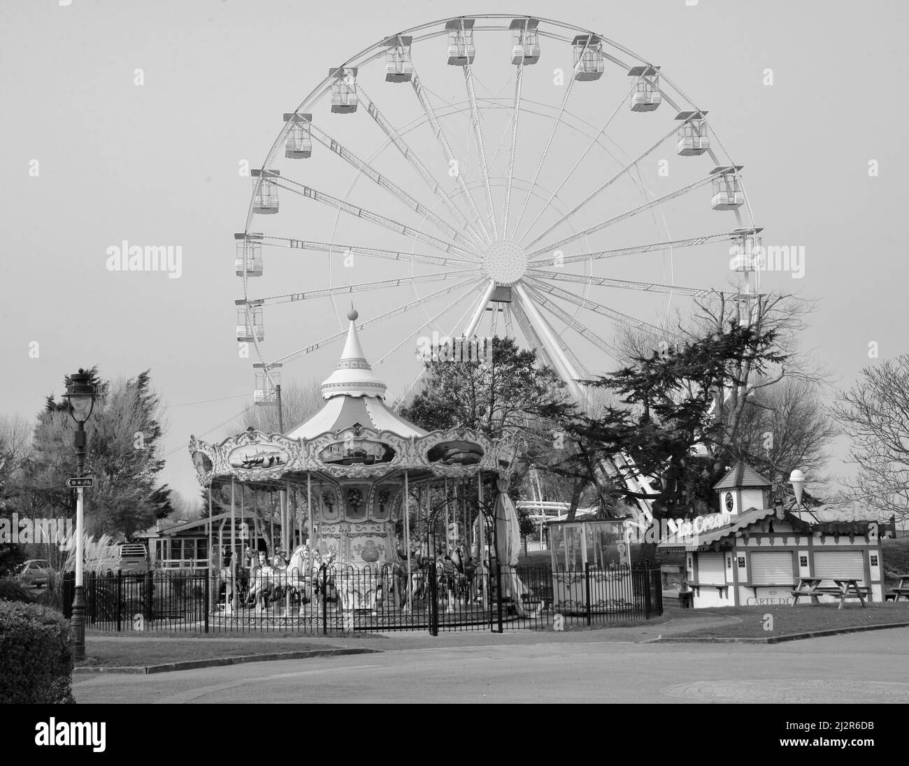 The Ferris Wheel Stock Photo