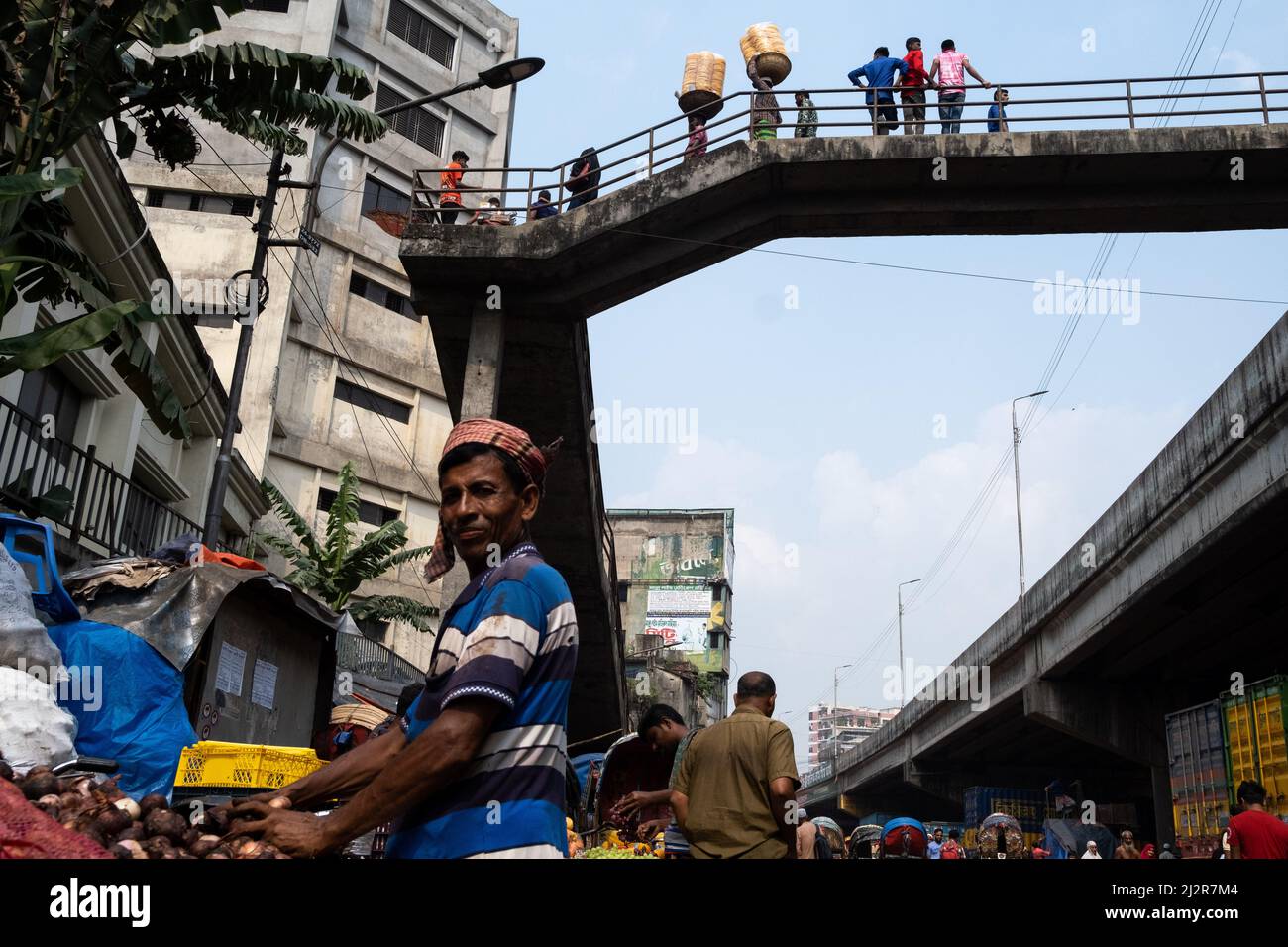 Bangladesh, Dhaka, the 20211022. Daily life in Dhaka, capital of