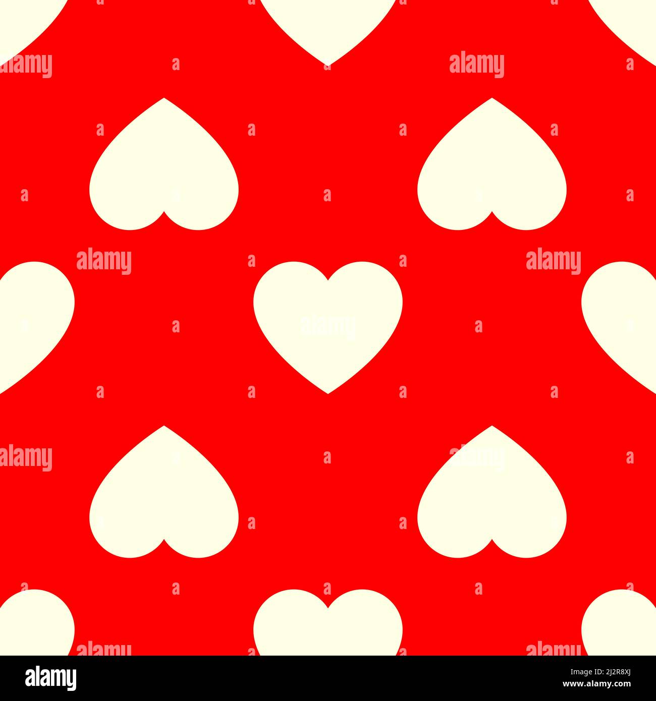 Seamless, repeatable heart shape, icon pattern, texture. Heart wrapper ...